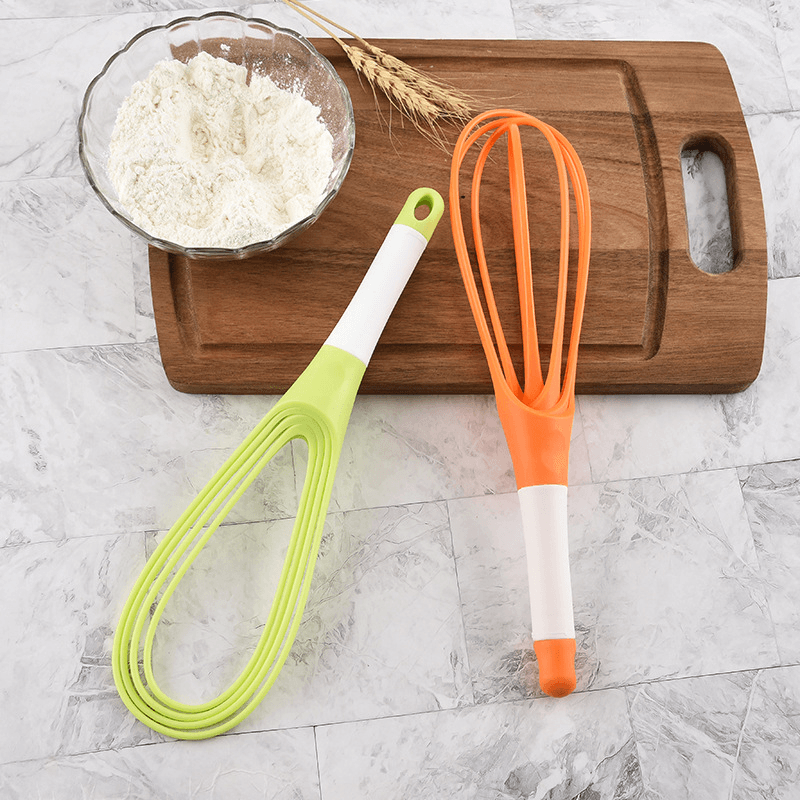 Fold-N-Whisk™ |  2-in-1 Balloon & Flat Whisk - Be my cook