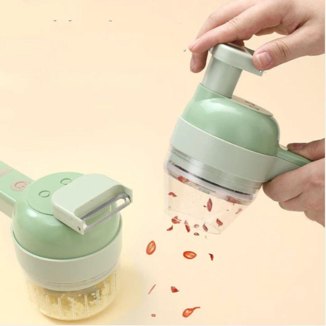 Tornado™ - 4 In 1 Handheld Electric Vegetable Cutter - Be my cook 0