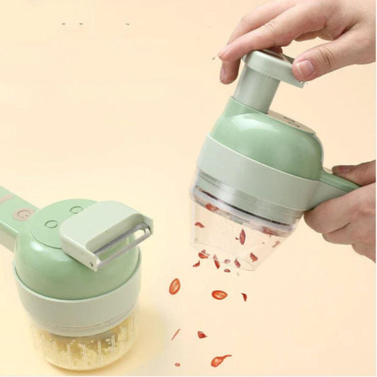 Tornado™ - 4 In 1 Handheld Electric Vegetable Cutter - Be my cook 0