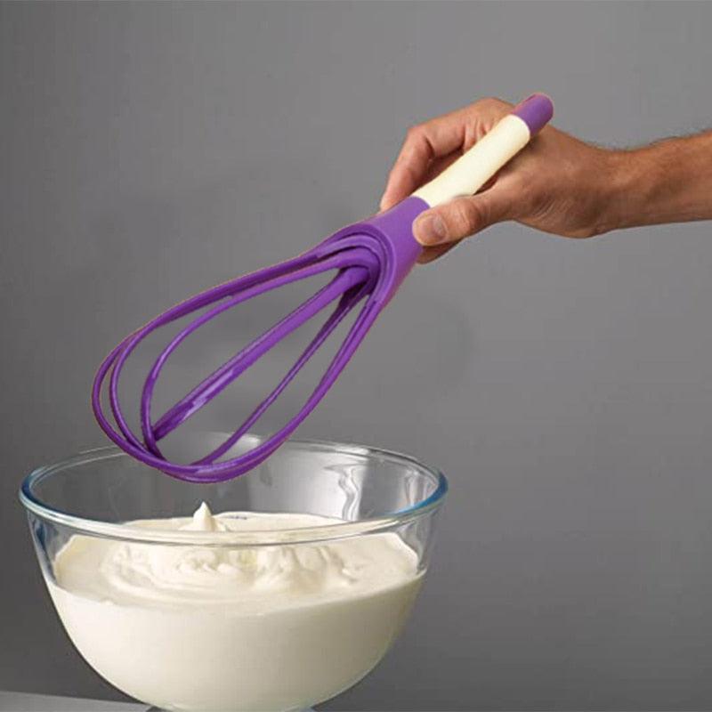 Fold-N-Whisk™ |  2-in-1 Balloon & Flat Whisk - Be my cook